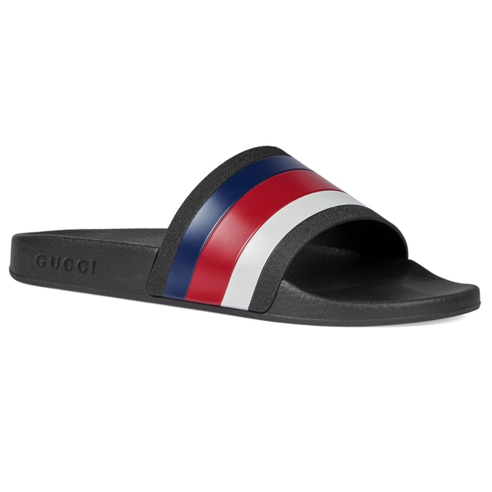 SOLD❗️NEW GUCCI Pursuit 72 Rubber Slide Sandal (SIZE 8)